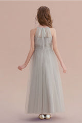 A-Line Chic Ankle Length Tulle Flower Girl Dress Online