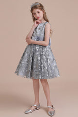 A-Line Chic Bow Tulle Flower Girl Dress Online