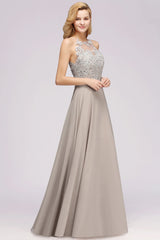 Exquisite Sleeveless Slit Lace Affordable Bridesmaid Dresses with Beadings