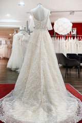 Gorgeous Sleeveless Tulle Lace Appliques Sweetheart A-Line Wedding Dresses