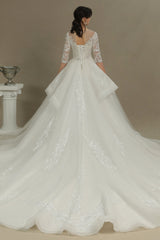 Long Sleeves Lace Wedding Dress Luxury Online