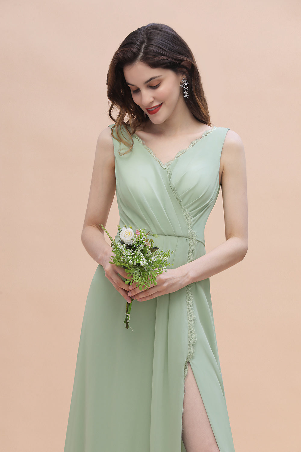 Dusty Sage Bridesmaid Dresses