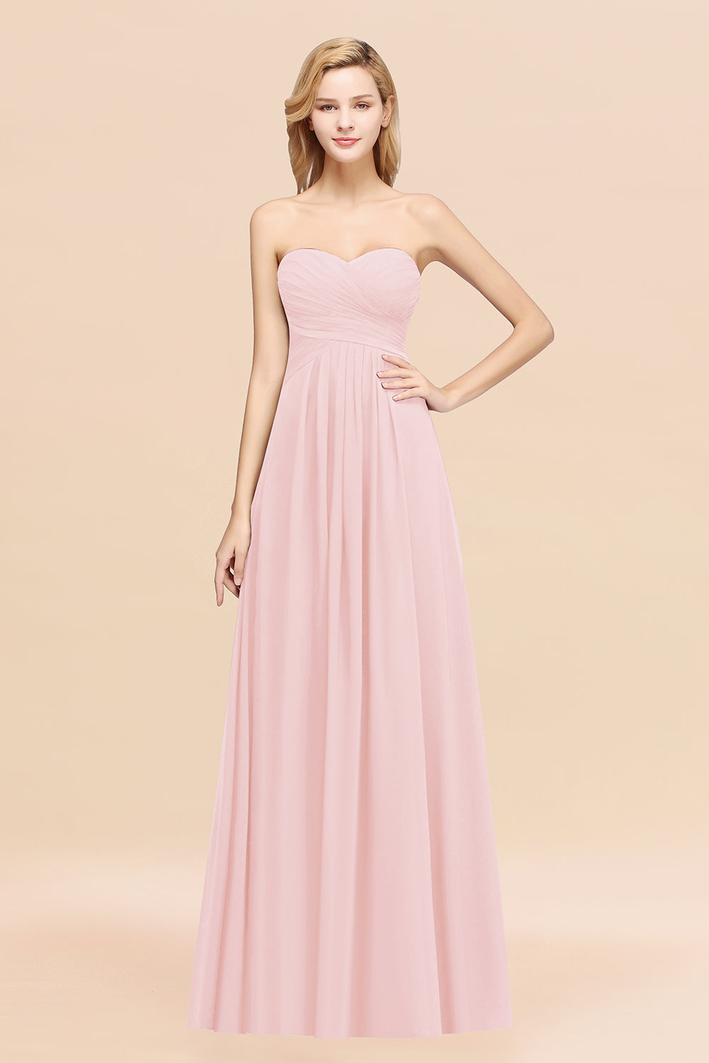 Vintage Sweetheart Long Grape Affordable Bridesmaid Dresses Online